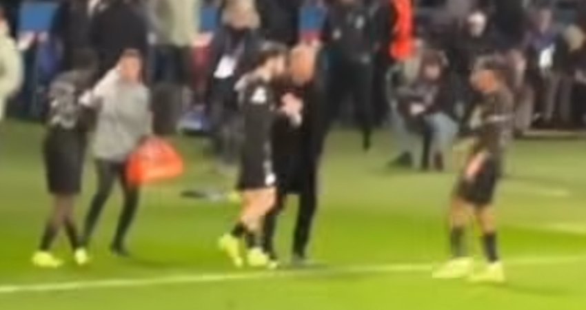 VIDEO: ენრიკემ კვარა ჩხუბიდან გაიყვანა - მომენტი, რომელიც გამოგვრჩა