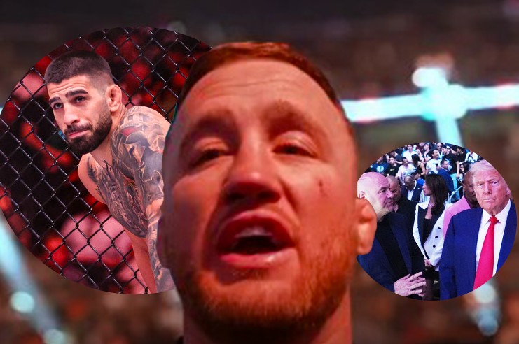 ჯასტინ გეიჯის პირველი განცხადება ილია თოფურიასთან ბრძოლის შესახებ