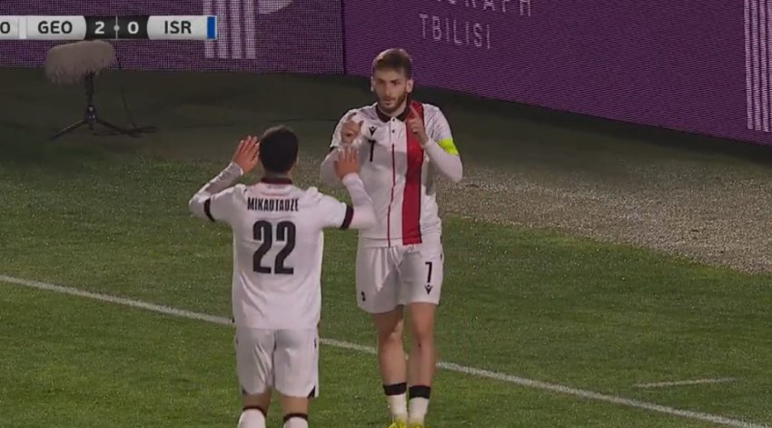 VIDEO: გოლიიიი! - ხვიჩა კვარაცხელიას დუბლი ისრაელის კარში