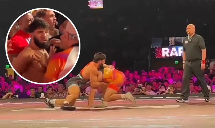 VIDEO: არმან ცარუკიანი გამარჯვების შემდეგ მეტოქეს თავს დაესხა და ცემა დაუწყო