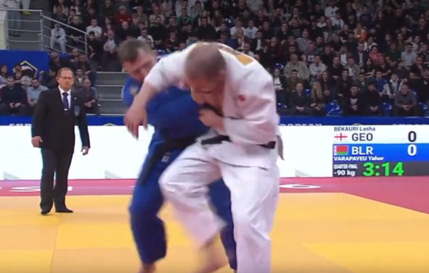 VIDEO: სწრაფი გამარჯვება! - ლაშა ბექაური 1/2 ფინალში გავიდა